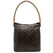 Louis Vuitton Vintage Pre-owned Canvas handvskor Brown, Dam