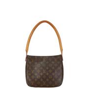 Louis Vuitton Vintage Pre-owned Canvas handvskor Brown, Dam