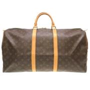 Louis Vuitton Vintage Pre-owned Canvas handvskor Brown, Dam