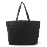 Chanel Vintage Pre-owned Canvas totevskor Black, Dam