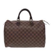 Louis Vuitton Vintage Pre-owned Canvas handvskor Brown, Dam