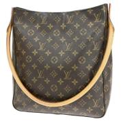 Louis Vuitton Vintage Pre-owned Canvas handvskor Brown, Dam