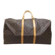 Louis Vuitton Vintage Pre-owned Canvas handvskor Brown, Dam