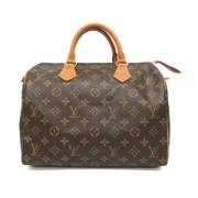 Louis Vuitton Vintage Pre-owned Canvas handvskor Brown, Dam