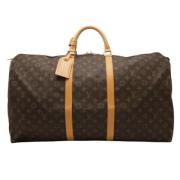 Louis Vuitton Vintage Pre-owned Canvas handvskor Brown, Dam