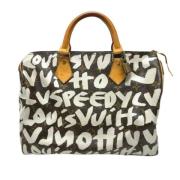 Louis Vuitton Vintage Pre-owned Canvas handvskor Brown, Dam