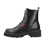 Levi's Lace-up Boots Black, Dam