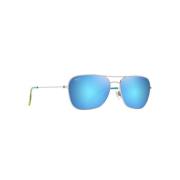 Maui Jim Modern Navigator Solglasögon Blue Hawaii Gray, Herr