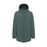 Colmar Huvad Trench Regnrock Green, Herr