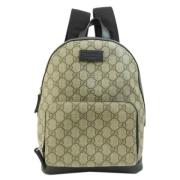 Gucci Vintage Pre-owned Canvas gucci-vskor Black, Dam