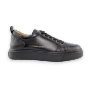 Alexander Smith Svarta Klassiska Sneakers Black, Herr