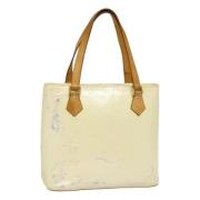 Louis Vuitton Vintage Pre-owned Laeder handvskor Beige, Dam