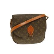 Louis Vuitton Vintage Pre-owned Canvas louis-vuitton-vskor Brown, Dam