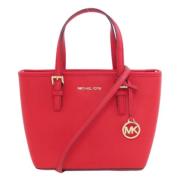 Michael Kors Pre-owned Pre-owned Tyg axelremsvskor Red, Dam