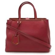 Fendi Vintage Pre-owned Laeder fendi-vskor Red, Dam