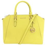 Michael Kors Pre-owned Pre-owned Laeder totevskor Yellow, Dam