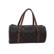 Louis Vuitton Vintage Pre-owned Canvas handvskor Brown, Dam