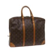 Louis Vuitton Vintage Pre-owned Canvas louis-vuitton-vskor Brown, Dam