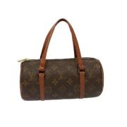 Louis Vuitton Vintage Pre-owned Canvas handvskor Brown, Dam