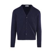 Ami Paris Nattblå Cardigan Blue, Herr