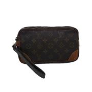 Louis Vuitton Vintage Pre-owned Canvas louis-vuitton-vskor Brown, Dam