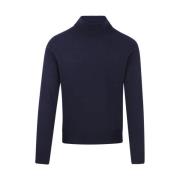 Cashmere Company Marinblå Tröja Blue, Herr