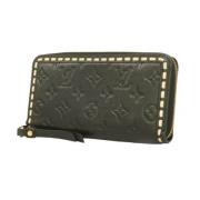 Louis Vuitton Vintage Pre-owned Laeder plnbcker Black, Dam