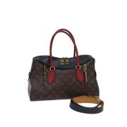 Louis Vuitton Vintage Pre-owned Canvas louis-vuitton-vskor Brown, Dam