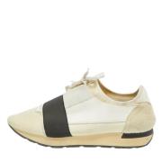 Balenciaga Vintage Pre-owned Laeder sneakers White, Herr