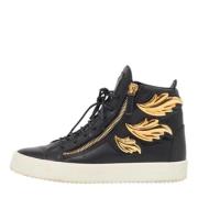 Giuseppe Zanotti Pre-owned Pre-owned Laeder sneakers Black, Herr