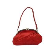 Valentino Vintage Pre-owned Satin axelremsvskor Red, Dam