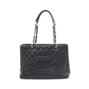 Chanel Vintage Pre-owned Laeder chanel-vskor Black, Dam