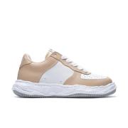 Mihara Yasuhiro Wayne Läder Sneaker Beige Vit Beige, Herr