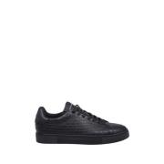 Emporio Armani Svart Sneaker Skor Black, Herr