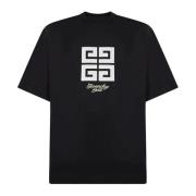 Givenchy Svarta T-shirts & Polos för Män Black, Herr