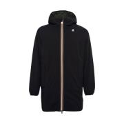 K-Way Stiligt Zip-Through Sweatshirt Black, Herr