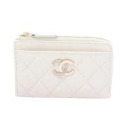 Chanel Vintage Pre-owned Canvas plnbcker White, Dam