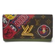 Louis Vuitton Vintage Pre-owned Laeder plnbcker Multicolor, Dam