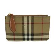 Burberry Vintage Pre-owned Canvas plnbcker Beige, Dam