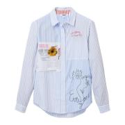 Desigual Shirts Blue, Dam