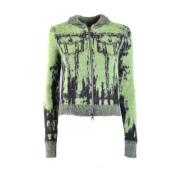 Diesel Lime Tröja för Kvinnor Aw23 Green, Dam