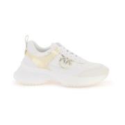 Pinko Love Birds Läder Sneakers White, Dam