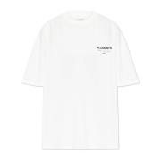 AllSaints T-shirt Underground White, Dam