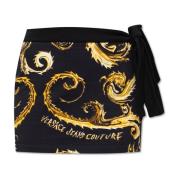 Versace Jeans Couture Kjol med Barocco-tryck Black, Dam