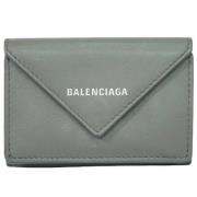 Balenciaga Vintage Pre-owned Laeder plnbcker Gray, Dam