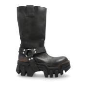 Balenciaga Stövlar Bulldozer Black, Dam