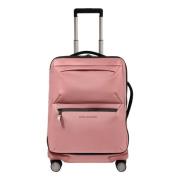 Piquadro Slim Cabin Luggage Pink, Unisex