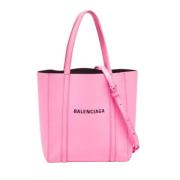 Balenciaga Vintage Pre-owned Laeder totevskor Pink, Dam