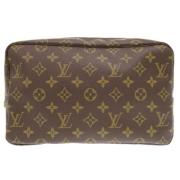 Louis Vuitton Vintage Pre-owned Canvas louis-vuitton-vskor Brown, Dam