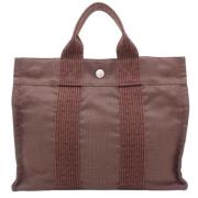 Hermès Vintage Pre-owned Canvas totevskor Brown, Dam